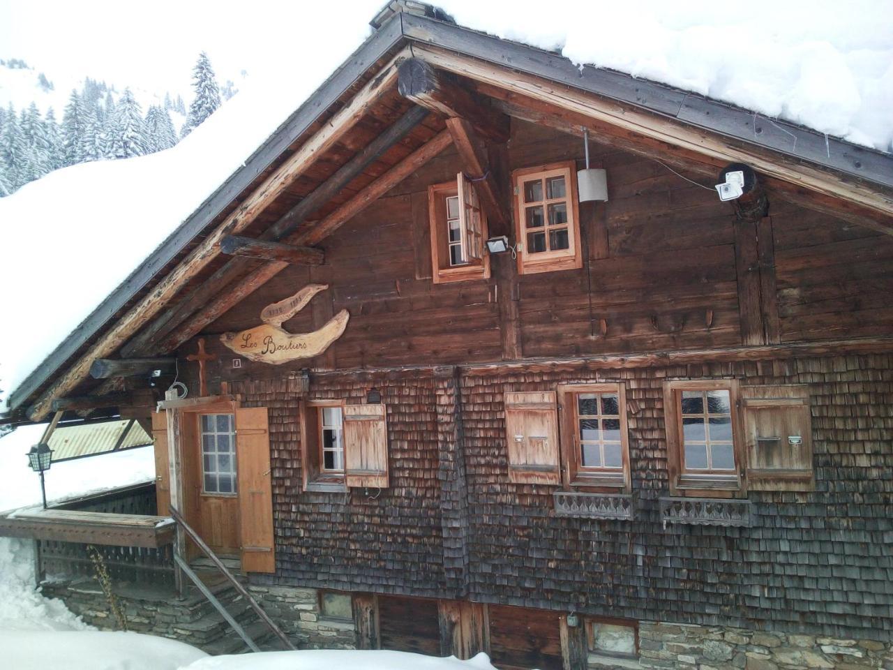 Auberge Restaurant Chez Gaby Champoussin Exterior photo